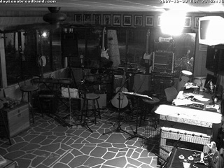 Lunavine rehearsal studio at night